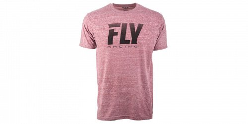 košile LOGO, FLY RACING - USA (vínové)